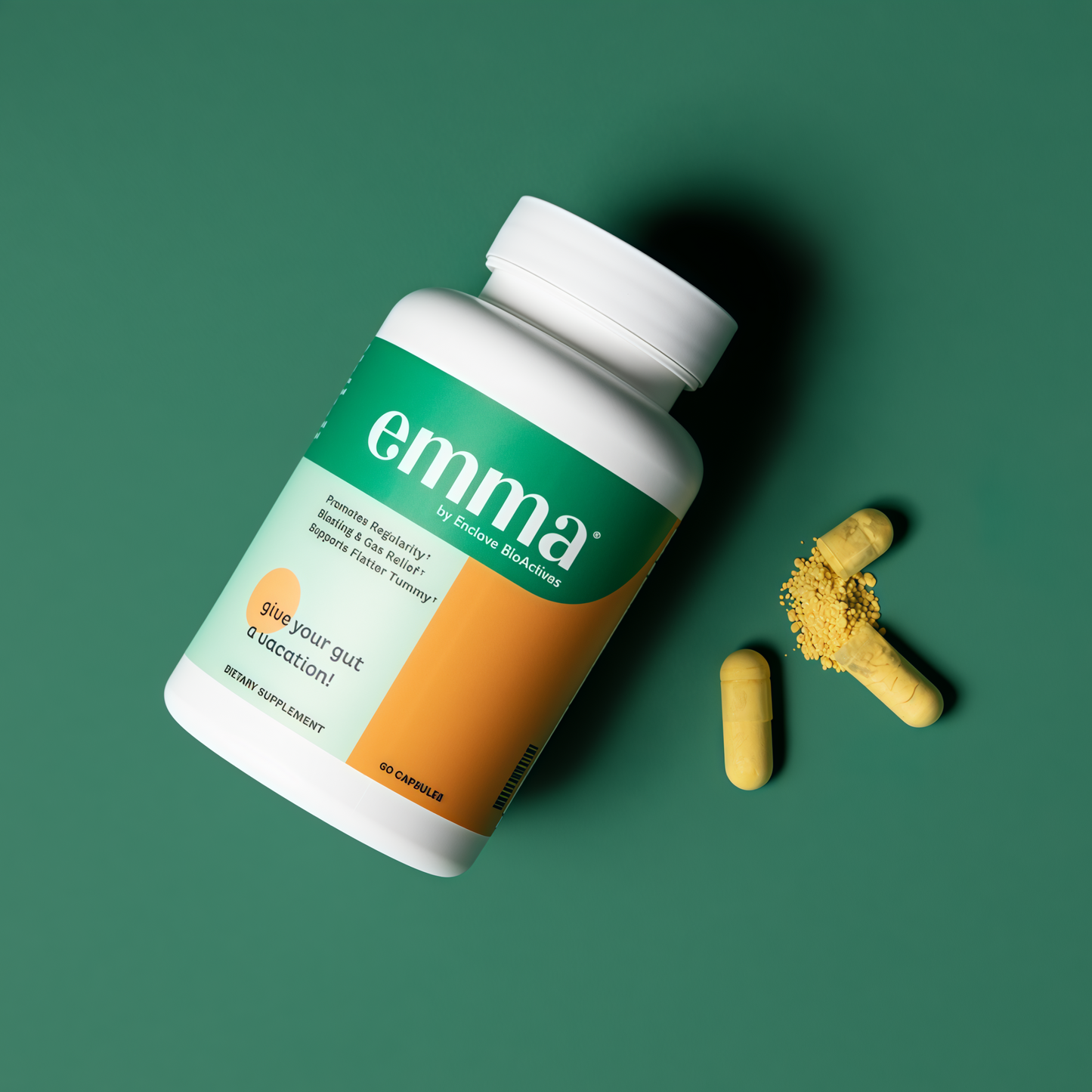 Emma Gut Health Relief Supplement,Get Out Damn Poop!